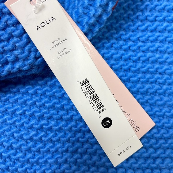 NEW AQUA Blue Hat with Cherries - Picture 3 of 6